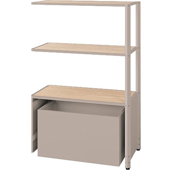 シェルフラック(下段ボックス メレム MU型) ナイキ