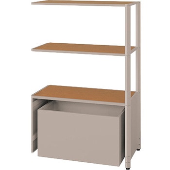 シェルフラック(下段ボックス メレム MU型) ナイキ