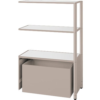 シェルフラック(下段ボックス メレム MU型) ナイキ