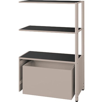 シェルフラック(下段ボックス メレム MU型) ナイキ