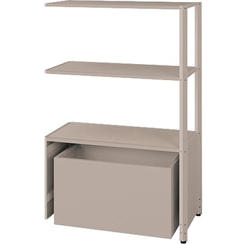 シェルフラック(下段ボックス メレム MU型) ナイキ