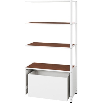 シェルフラック(下段ボックス メレム MU型) ナイキ