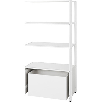 シェルフラック(下段ボックス メレム MU型) ナイキ