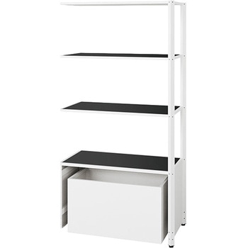 シェルフラック(下段ボックス メレム MU型) ナイキ