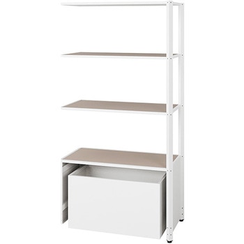 シェルフラック(下段ボックス メレム MU型) ナイキ