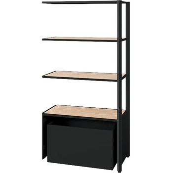 シェルフラック(下段ボックス メレム MU型) ナイキ