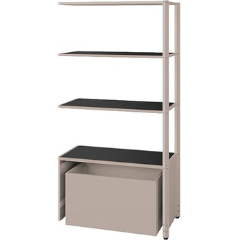 シェルフラック(下段ボックス メレム MU型) ナイキ