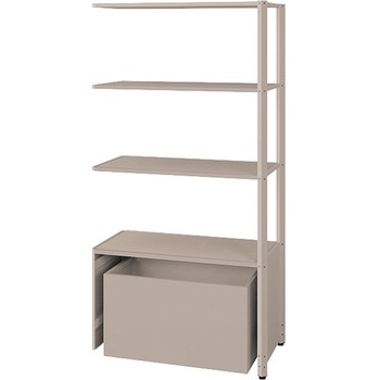 シェルフラック(下段ボックス メレム MU型) ナイキ