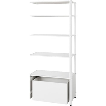 シェルフラック(下段ボックス メレム MU型) ナイキ