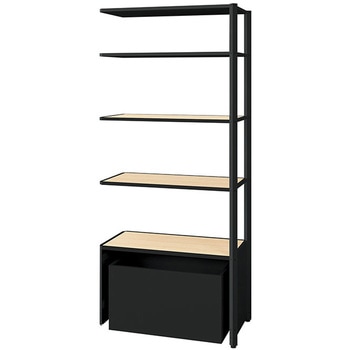 シェルフラック(下段ボックス メレム MU型) ナイキ