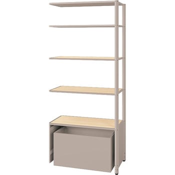 シェルフラック(下段ボックス メレム MU型) ナイキ