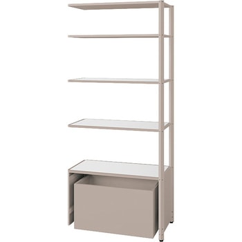 シェルフラック(下段ボックス メレム MU型) ナイキ