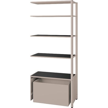 シェルフラック(下段ボックス メレム MU型) ナイキ