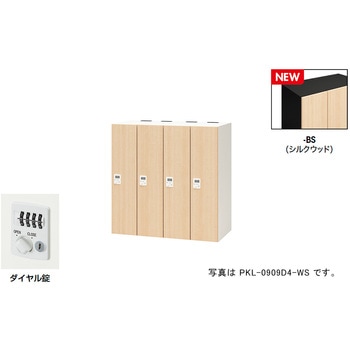 パーソナルロッカー(4人用) ポッケ PKL型 ナイキ