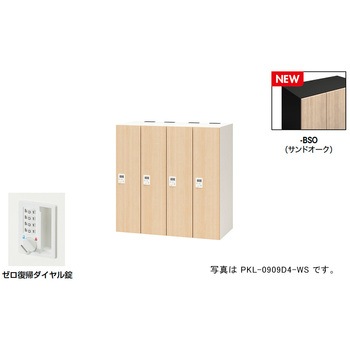 パーソナルロッカー(4人用) ポッケ PKL型 ナイキ