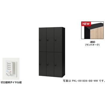 パーソナルロッカー(6人用) ポッケ PKL型 ナイキ