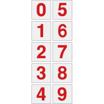 数字ステッカー TRUSCO