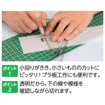 カッティング方眼三角定規 快段目盛 SK(新潟精機)