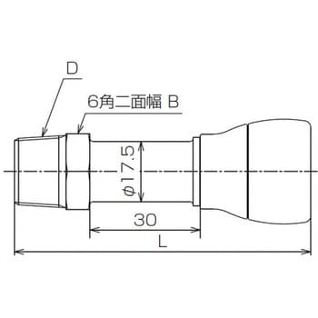 QSジョイントクリア オスアダプター L 前澤給装工業 樹脂管用継手