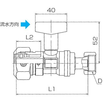 KP継手 逆ボ弁 給湯器用(G) 前澤給装工業 樹脂管用継手 【通販モノタロウ】