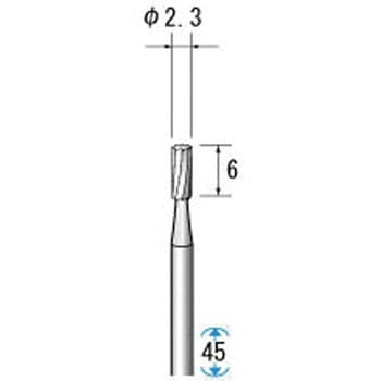 精密スチールカッター (軸径2．34mm) - NSK(ナカニシ)