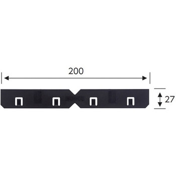 キソスペーサーロング換気タイプ用レベル調整プレート 吉川化成