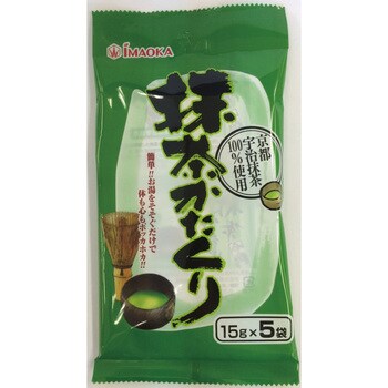 抹茶かたくり 15g×5P 1箱(75g×20袋) 今岡製菓 【通販モノタロウ】