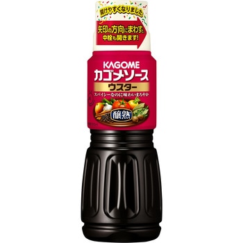 醸熟ソース ウスター 500ml - カゴメ