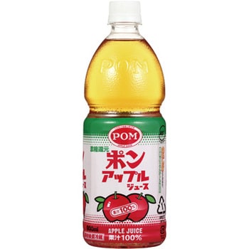 POM アップルジュース 800ml えひめ飲料 りんご ペットボトル 本数6