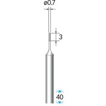 天然電着ダイヤモンドバー (軸径3mm) NSK(ナカニシ)