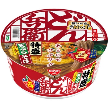 日清のどん兵衛 特盛天ぷらそば 日清食品 内容量142g - 【通販モノタロウ】