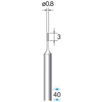 天然電着ダイヤモンドバー (軸径3mm) NSK(ナカニシ)