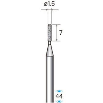 天然電着ダイヤモンドバー (軸径3mm) NSK(ナカニシ)