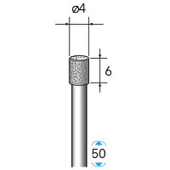 天然電着ダイヤモンドバー (軸径3mm) NSK(ナカニシ)