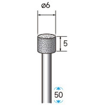 天然電着ダイヤモンドバー (軸径3mm) NSK(ナカニシ)
