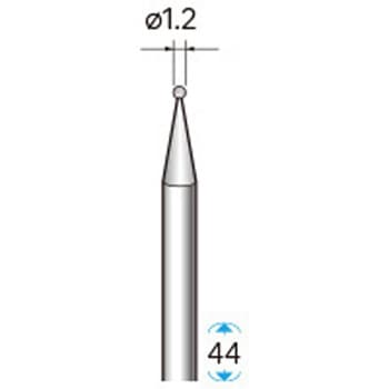 天然電着ダイヤモンドバー (軸径3mm) NSK(ナカニシ)