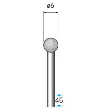 天然電着ダイヤモンドバー (軸径3mm) NSK(ナカニシ)