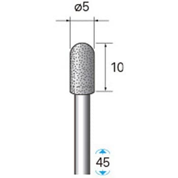 天然電着ダイヤモンドバー (軸径3mm) NSK(ナカニシ)