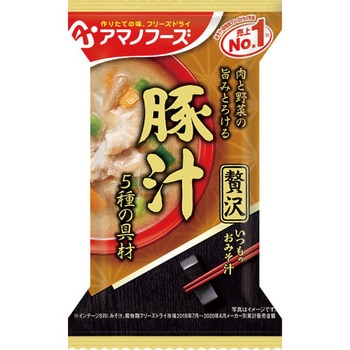 いつものおみそ汁贅沢豚汁 アマノフーズ