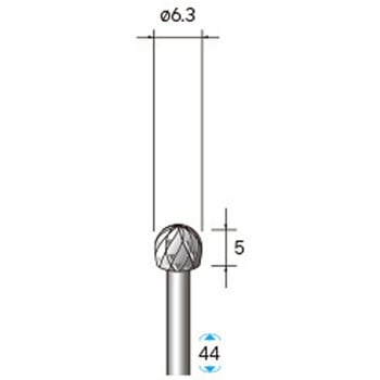 超硬カッターセレクト15 (軸径3mm) NSK(ナカニシ)