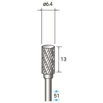 超硬カッターセレクト15 (軸径3mm) NSK(ナカニシ)