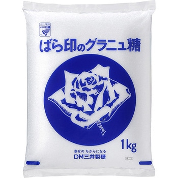 ばら印のグラニュ糖 DM三井製糖(旧：大日本明治製糖)
