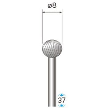 ハイスピード鋼カッター (軸径3mm) NSK(ナカニシ)