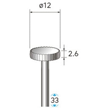 ハイスピード鋼カッター (軸径3mm) NSK(ナカニシ)