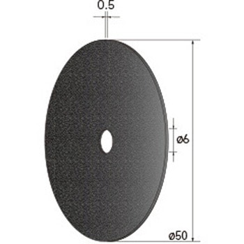 切断砥石ディスク (中心穴径1．8mm・3mm・6mm WA) - NSK(ナカニシ)