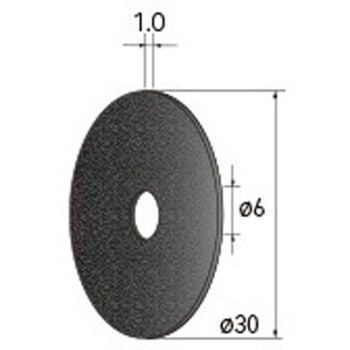 切断砥石ディスク (中心穴径1．8mm・3mm・6mm WA) - NSK(ナカニシ)