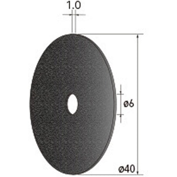 切断砥石ディスク (中心穴径1．8mm・3mm・6mm WA) - NSK(ナカニシ)