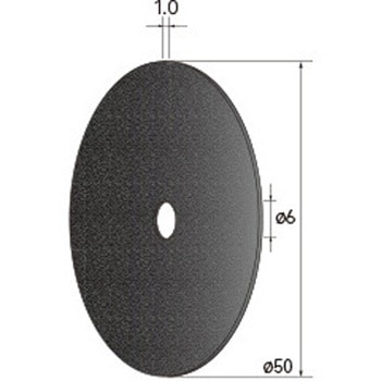 切断砥石ディスク (中心穴径1．8mm・3mm・6mm WA) - NSK(ナカニシ)