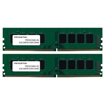 PDD4/2666-4GX2 8GB(4GB 2枚組)PC4-21300(DDR4-2666)288PIN UDIMM 1個 ...