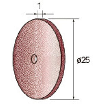 ハイパワーホイールゴム砥石 (中心穴径3mm) NSK(ナカニシ)